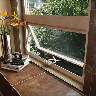 AS2047 Powder Coating Modern Aluminium Window Manufactured Homes Australia Winder Chain Awning Window