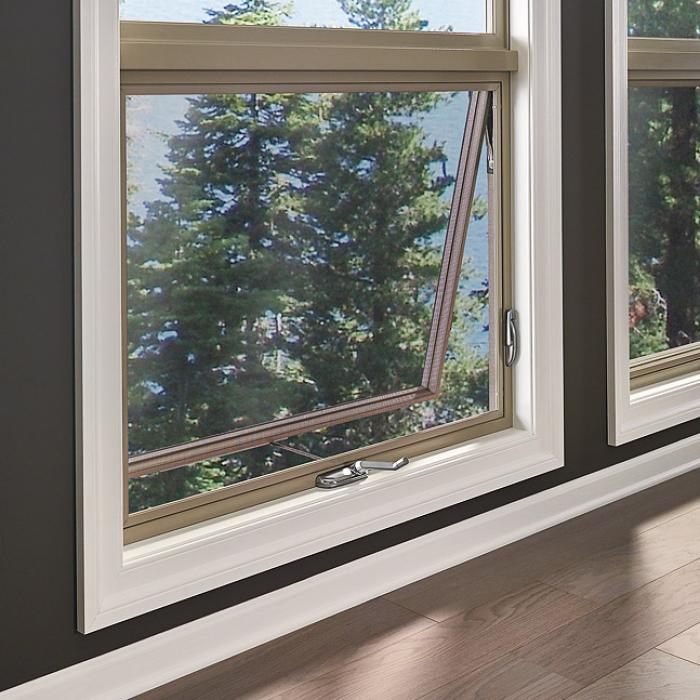 AU Certification AS2047 Aluminium Commercial Style Windowr Double Insulated Glass Apartment Awning Window