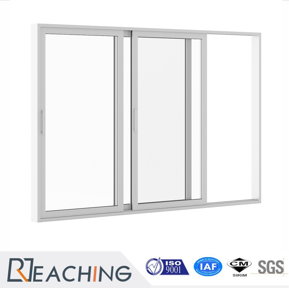 Cheap Price UPVC Window with Steel surpport Single Double Clear Glass White Color UPVC Sliding Door