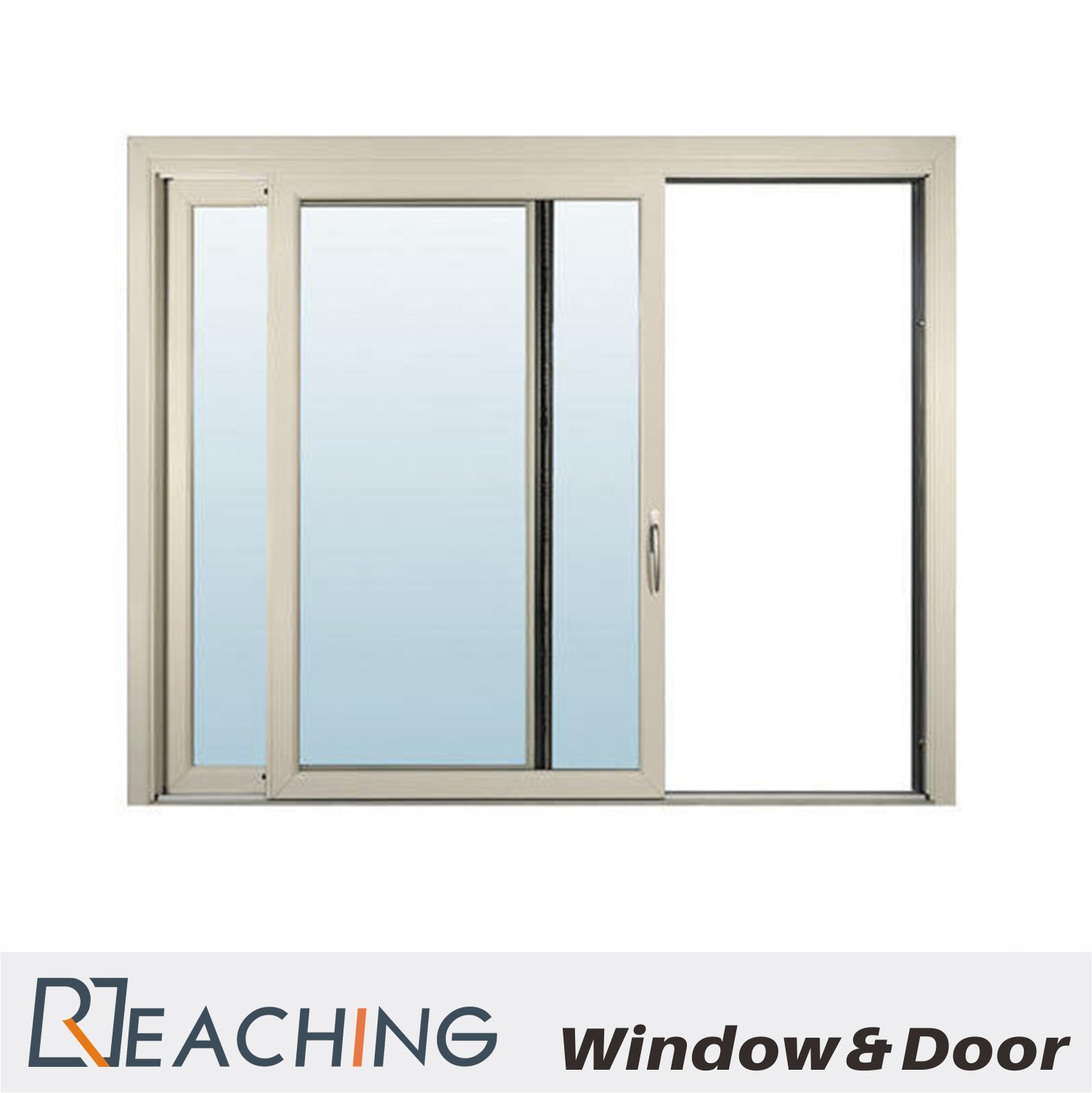 Blue Tinted Color Double Low E Glass Aluminium Window Modern Design From China Manufacturer