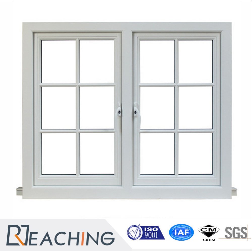 French Style Casement Window Aluminium  Double Glazing 