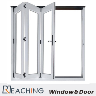 Three Door Bi-Folding Aluminium Windows with Double Glass Anti-Nosie Water Proof