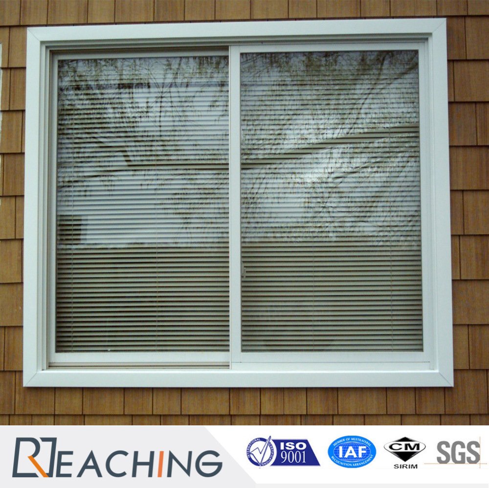 Chinese Top Quality PVC Profile Clear Glass Sliding Windows