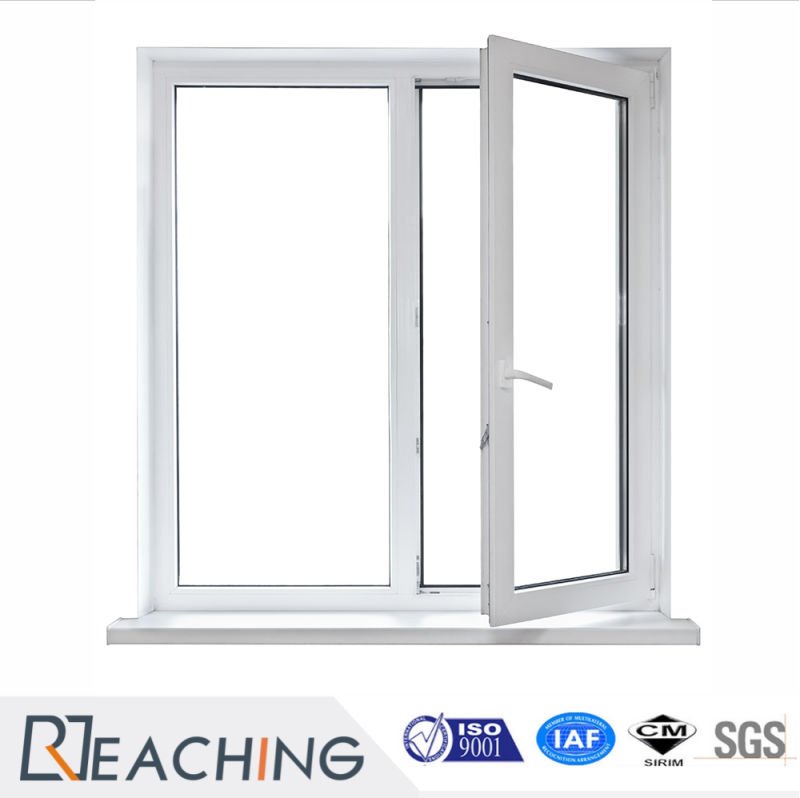 UPVC Profile 60mm Series Casement Window with 2 Sashes from China ...