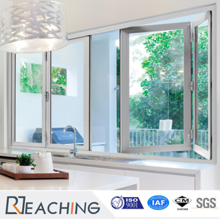 White Color Good Design UPVC Folding Window and Door