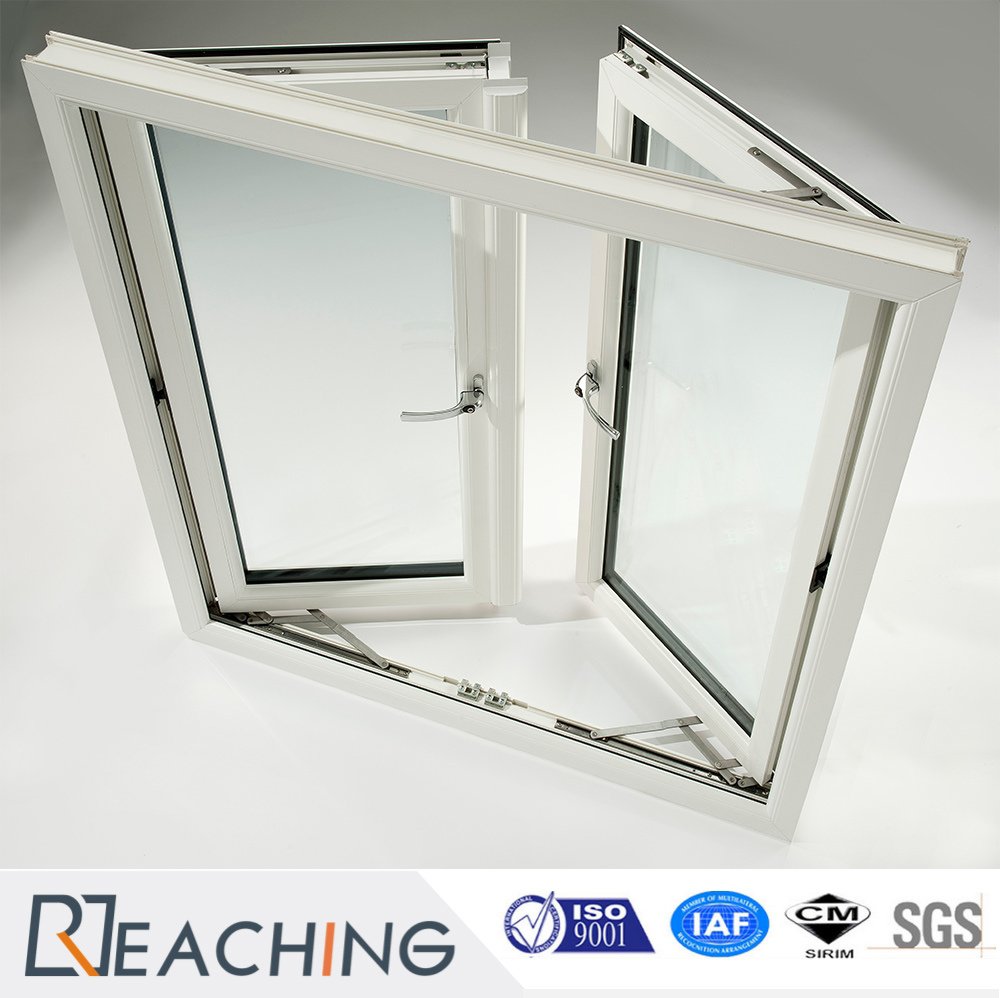 White UPVC Windows Casement Window UPVC Frame Window Design from China