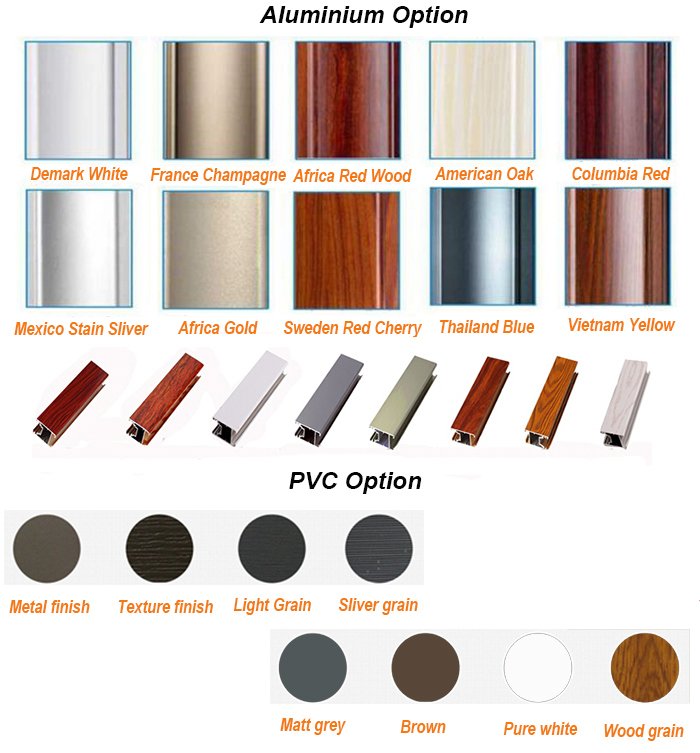Kitchen Aluminium Windows and Doors Folding Open with Water Proof Durable Hardware