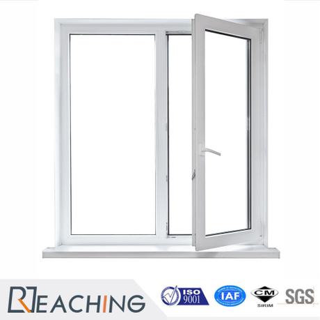 UPVC Profile 60mm Series Casement Window with 2 Sashes from China ...